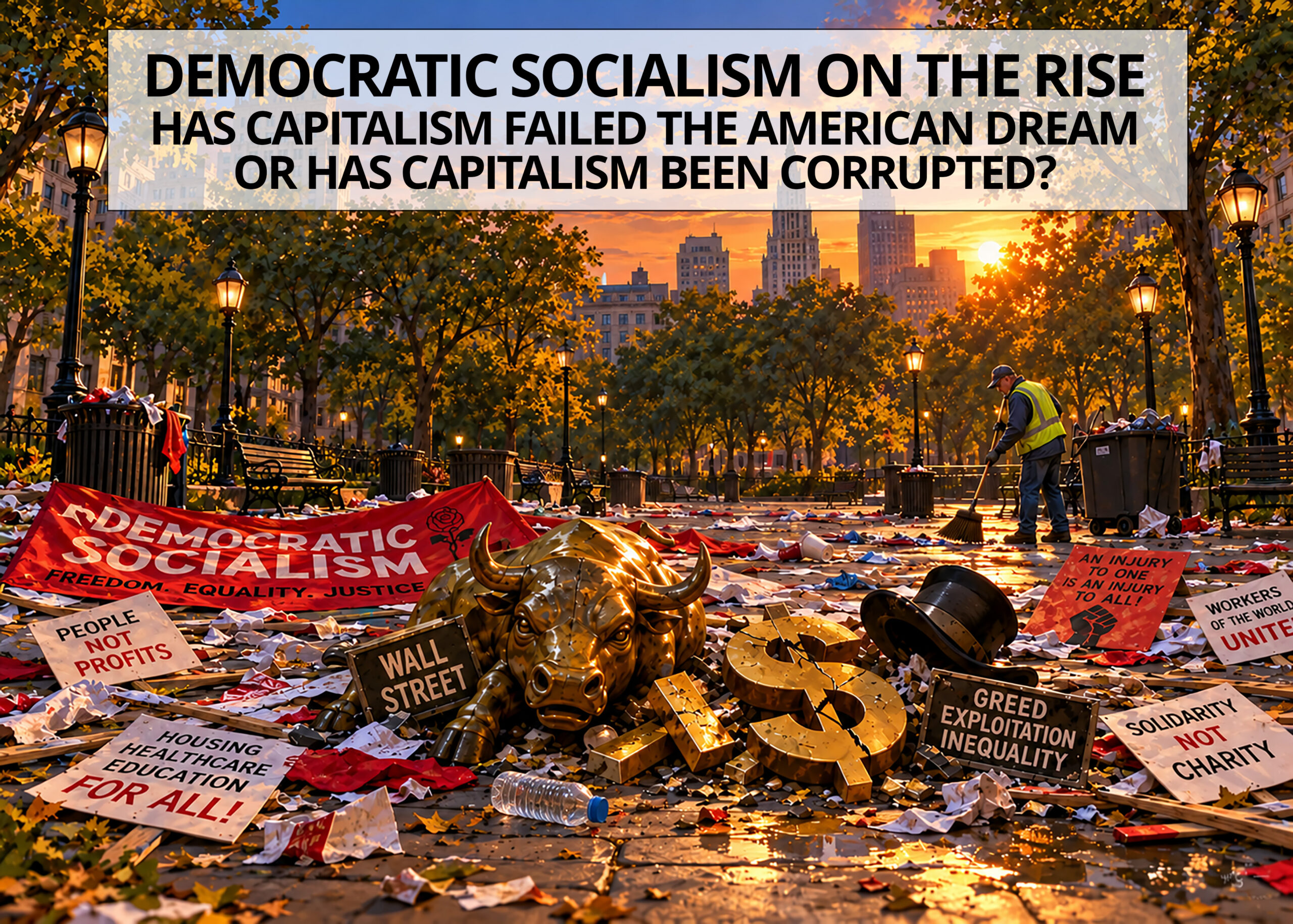 Democratic Socialism on the rise. Has Capitalism failed the American Dream or has Capitalism been corrupted?